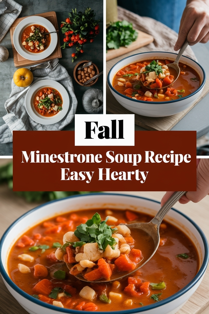 minestrone soup recipe easy hearty