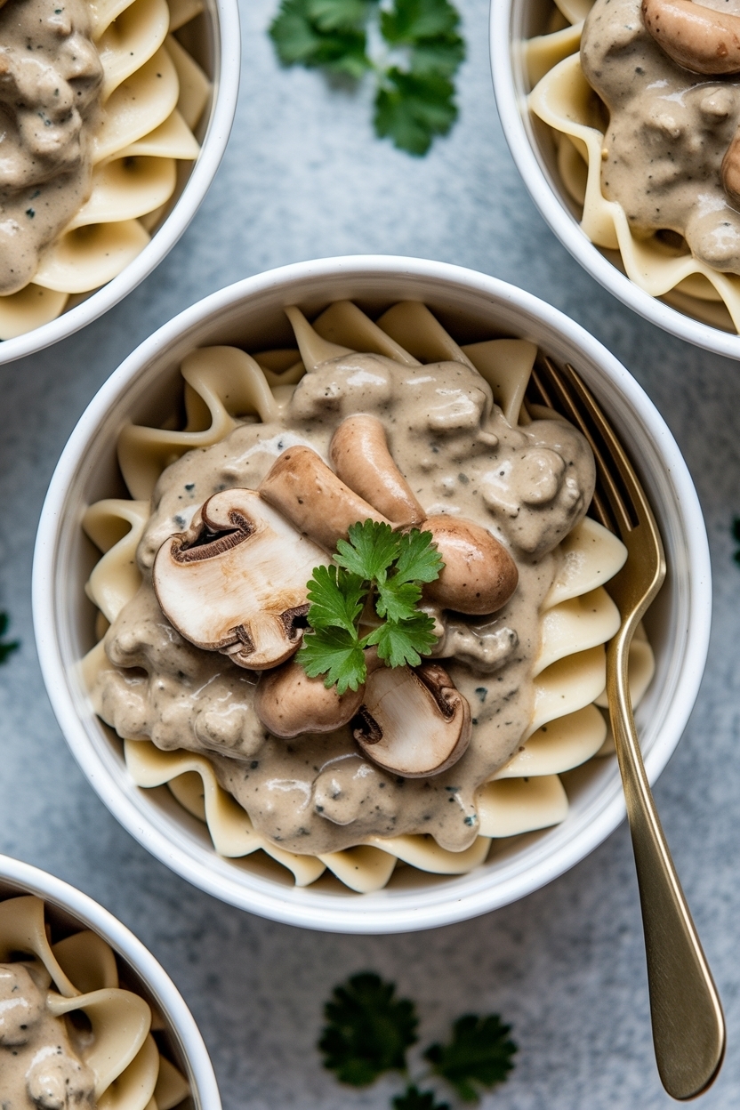 mushroom stroganoff recipe vegan creamy