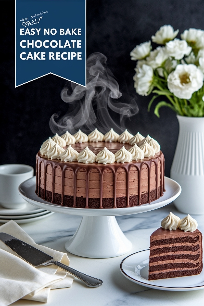 no bake chocolate eclair cake recipe