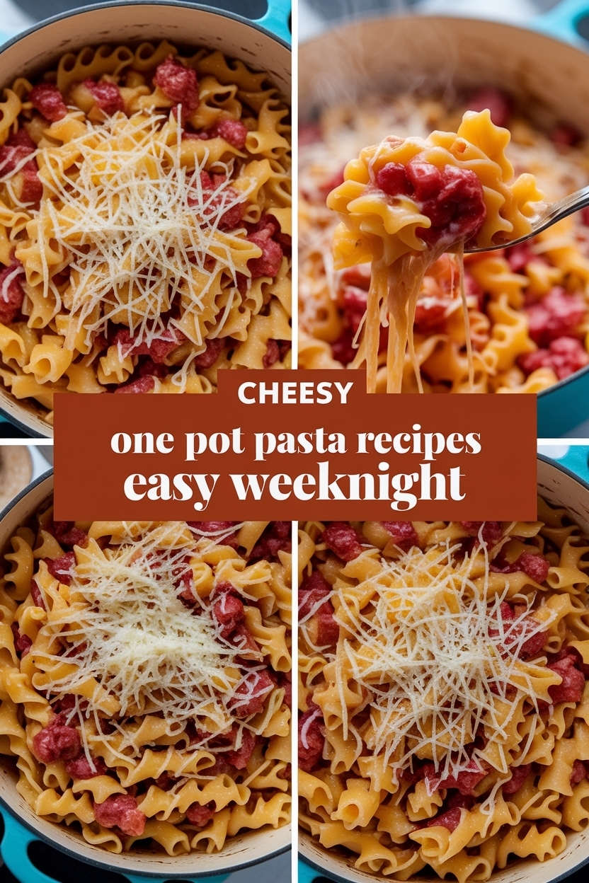 one pot pasta recipes easy weeknight
