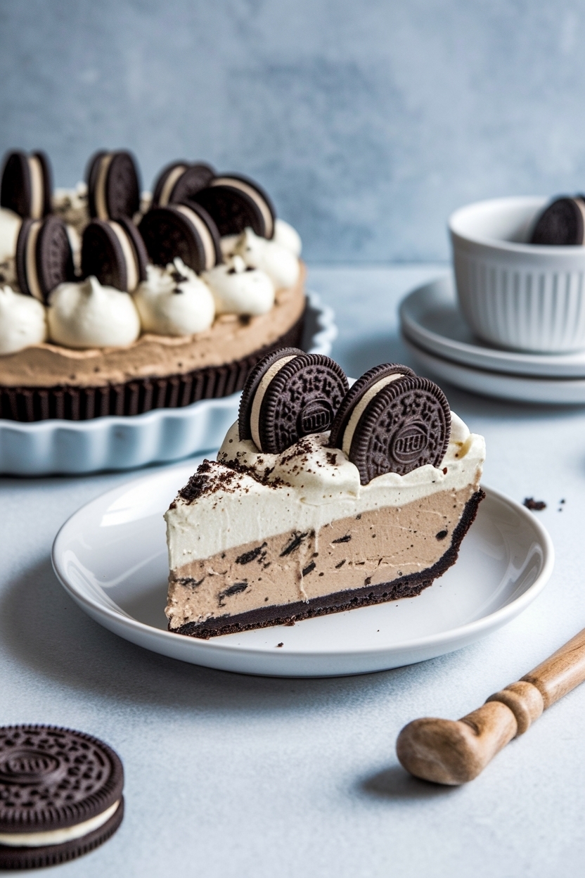oreo ice cream pie recipe easy