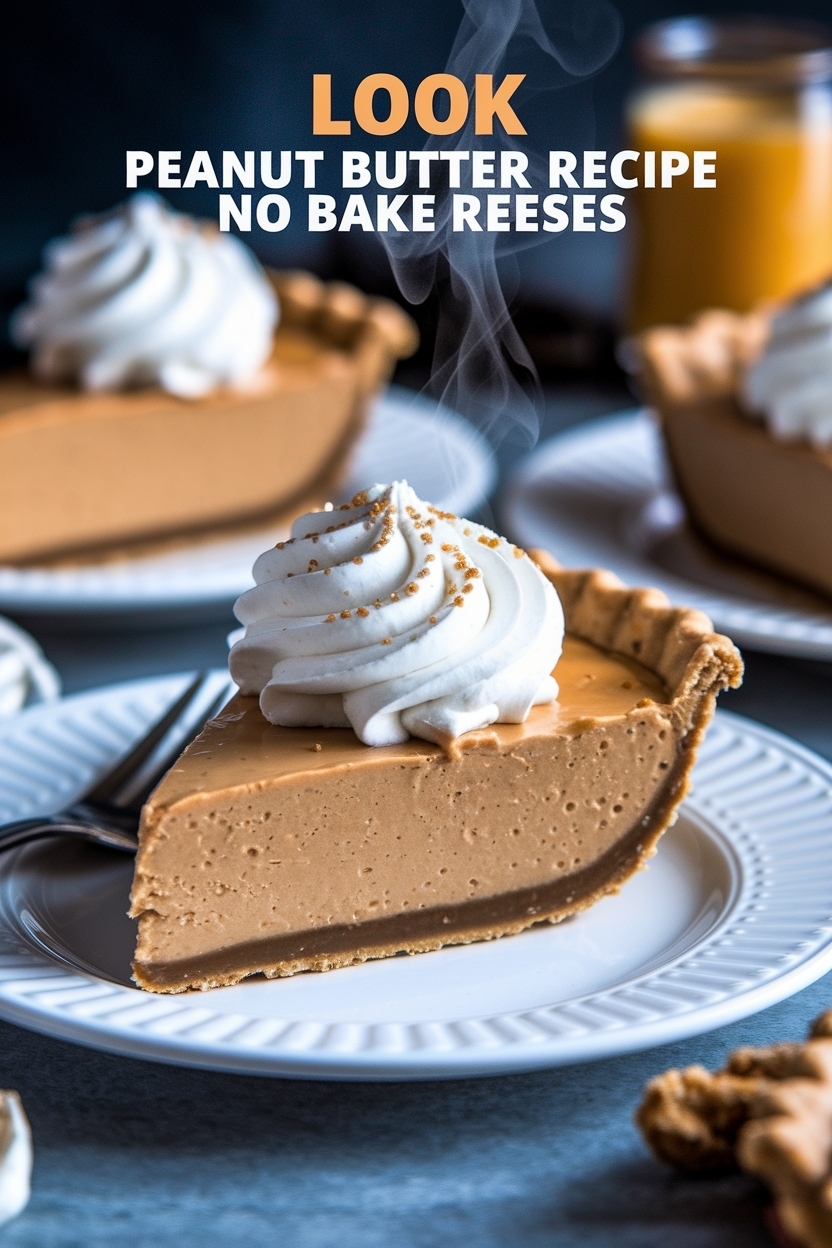 peanut butter pie recipe no bake reeses