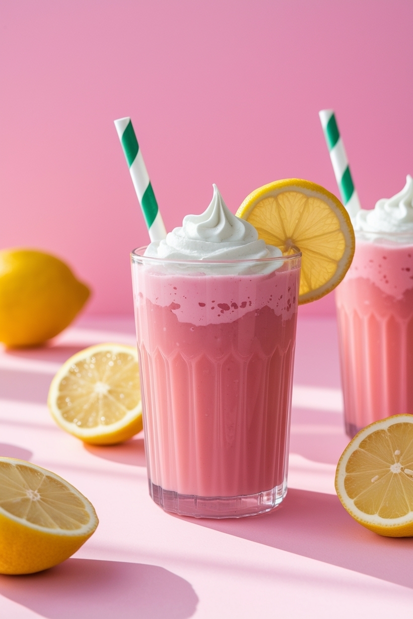 pink lemonade sherbet punch non alcoholic