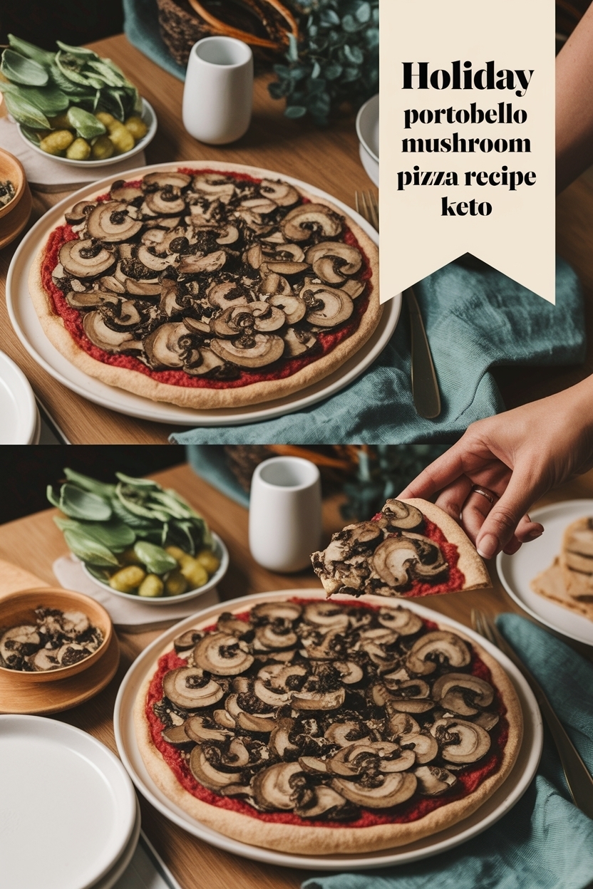 portobello mushroom pizza recipe keto