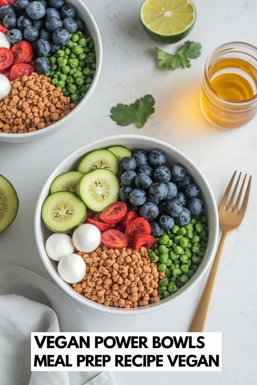 power bowls meal prep recipe vegan