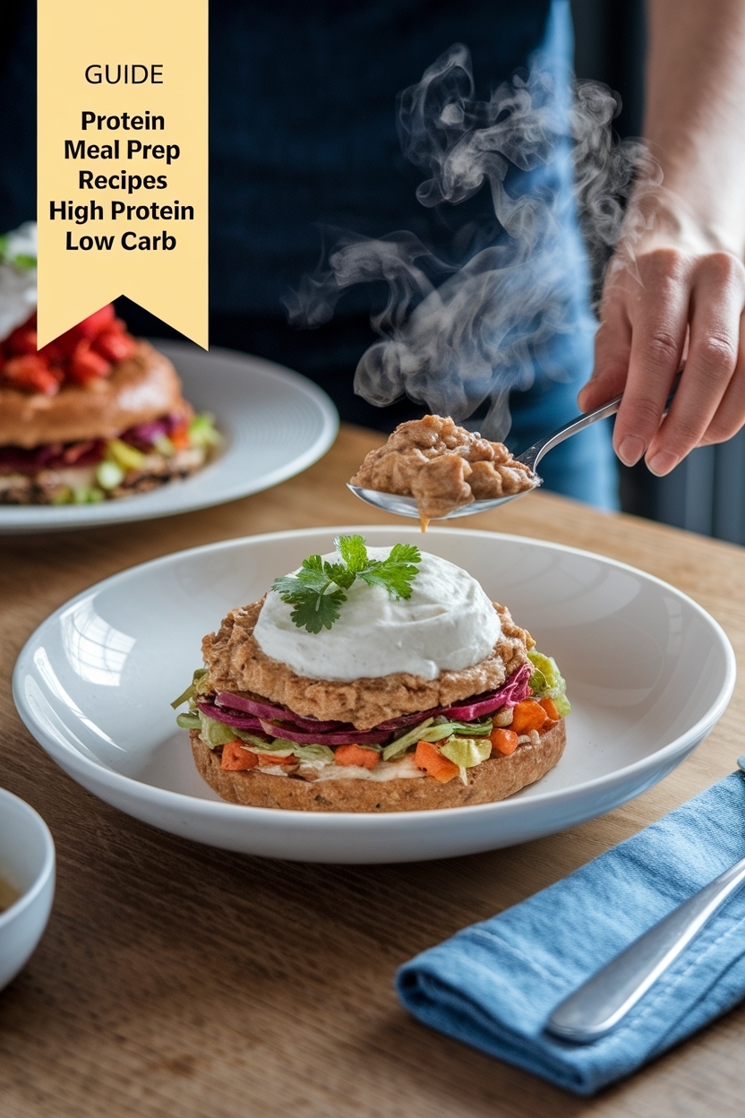 protein meal prep recipes high protein low carb