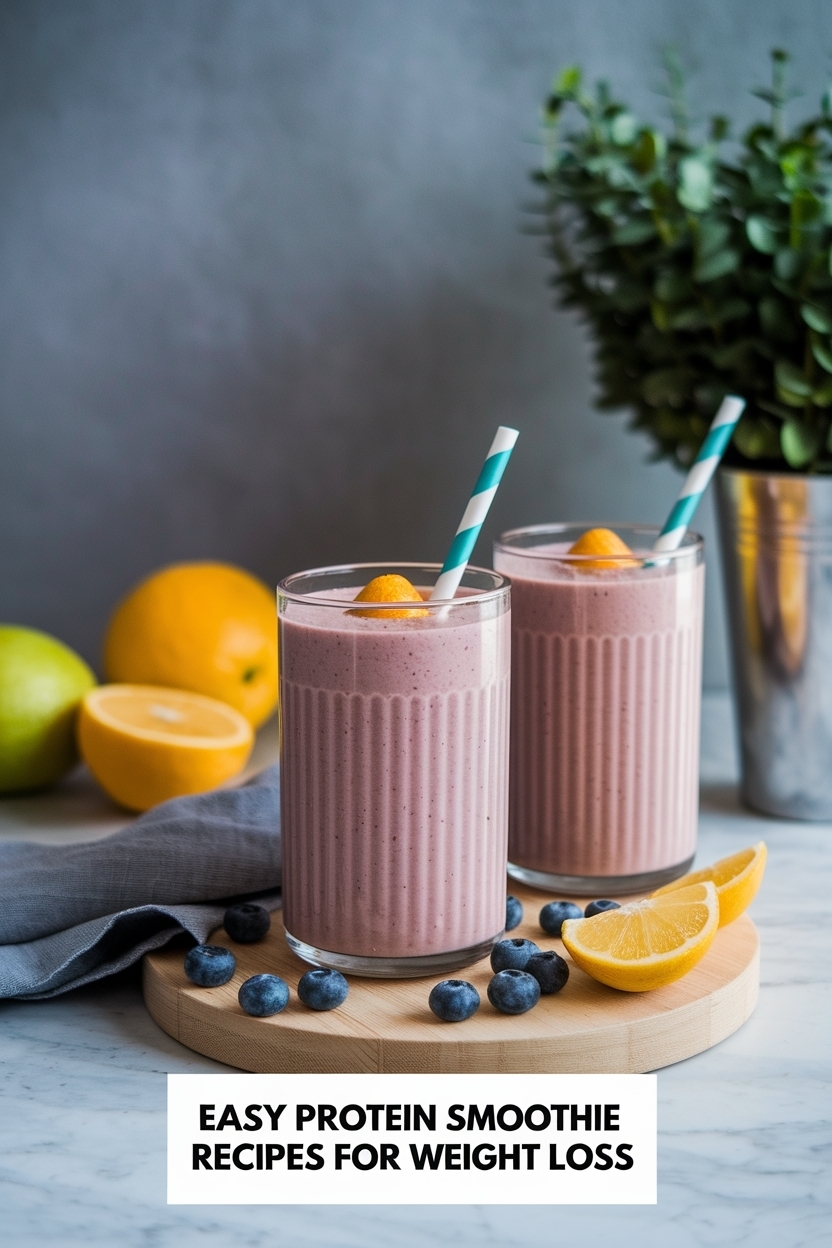 protein smoothie recipes for weight loss
