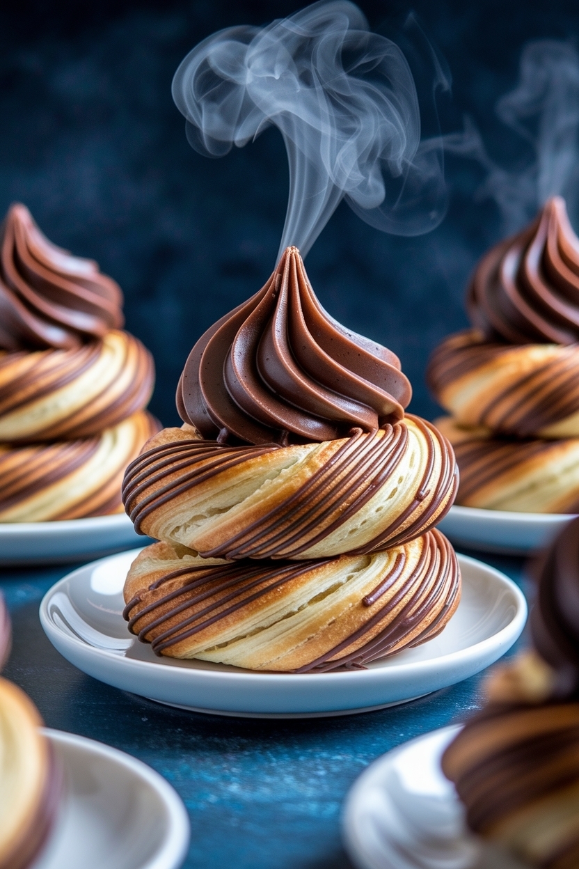 puff pastry nutella twists 4 ingredients