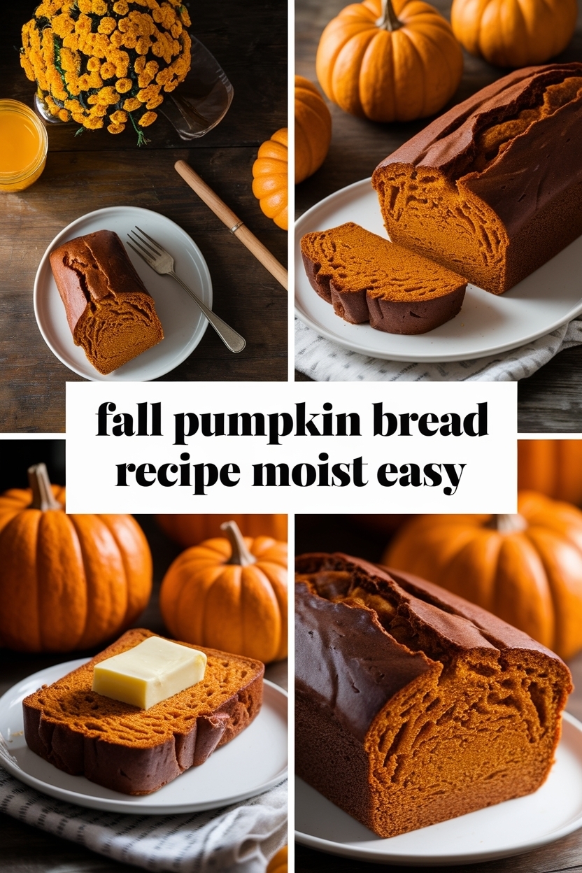pumpkin bread recipe moist easy