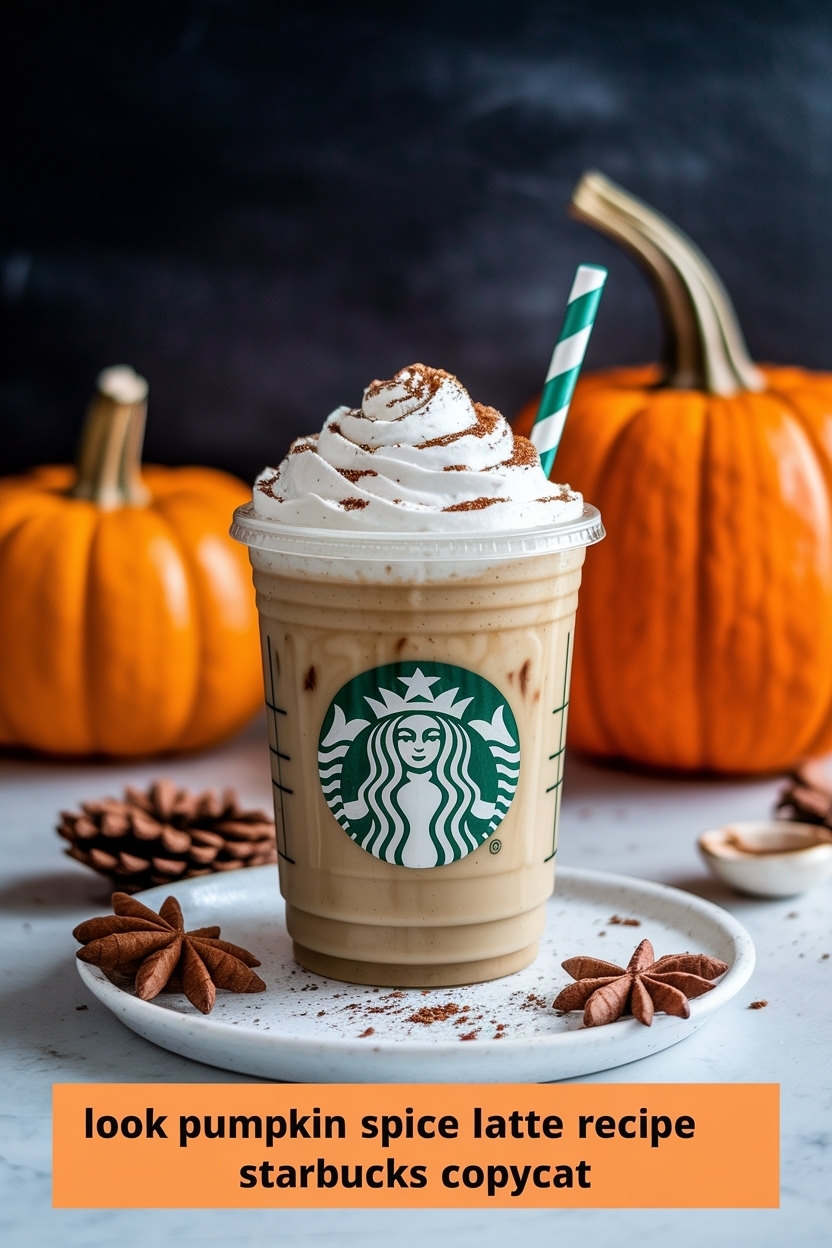 pumpkin spice latte recipe starbucks copycat