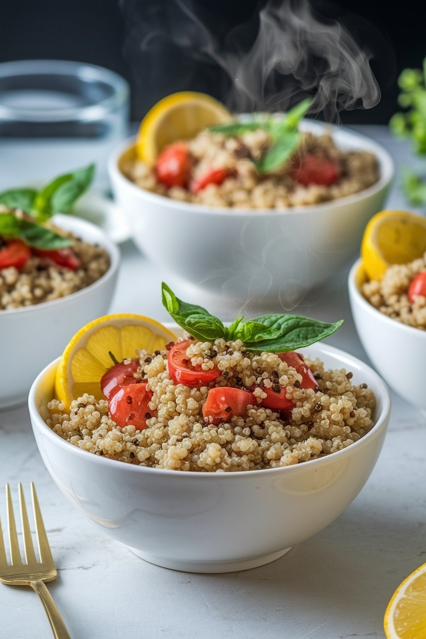quinoa meal prep bowls recipe mediterranean