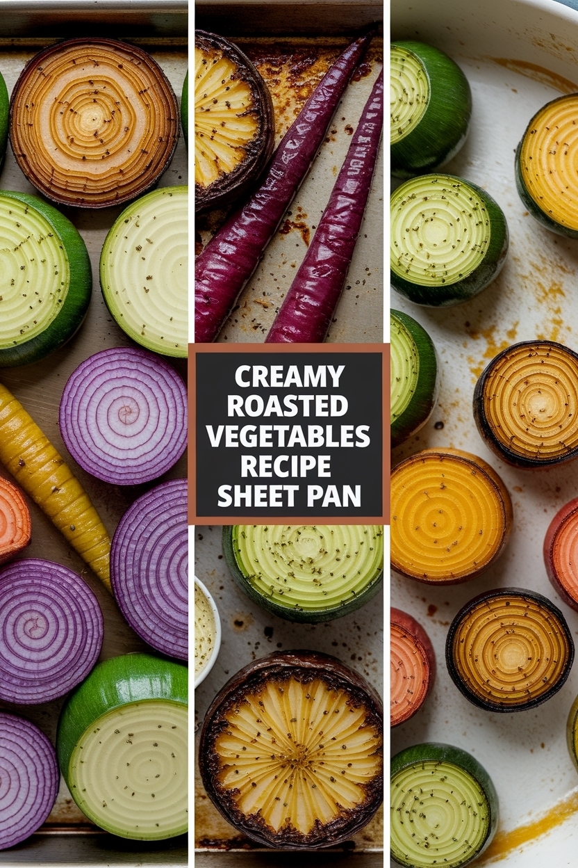 roasted vegetables recipe sheet pan