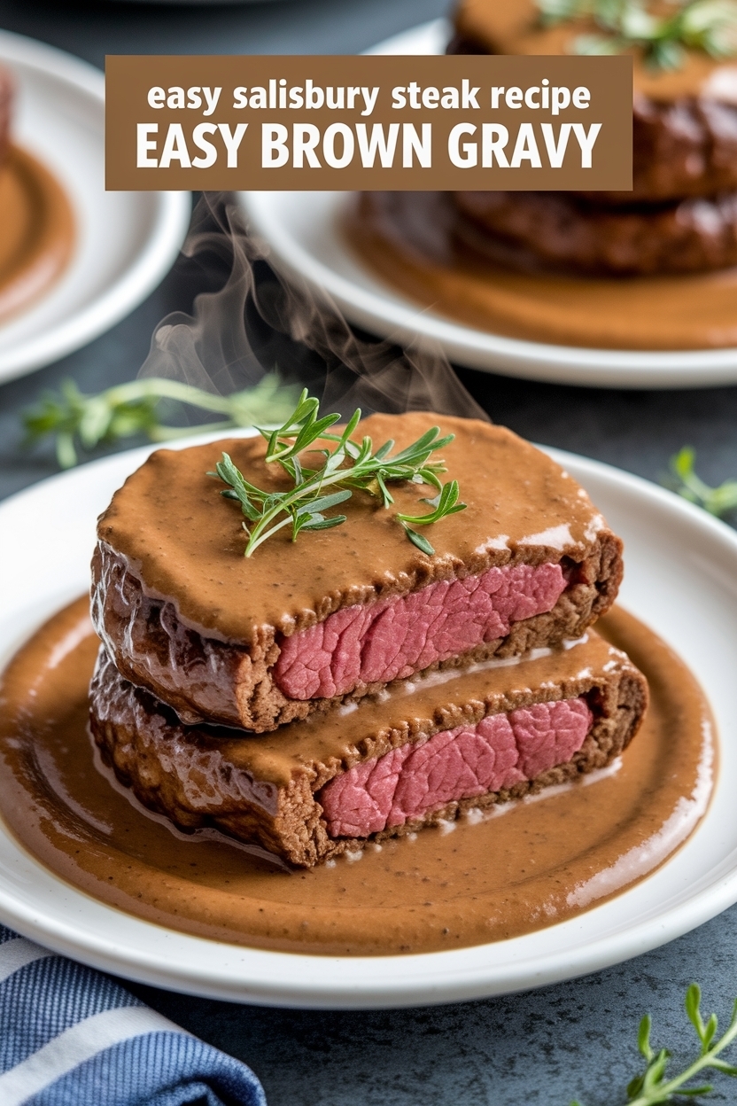 salisbury steak recipe easy brown gravy