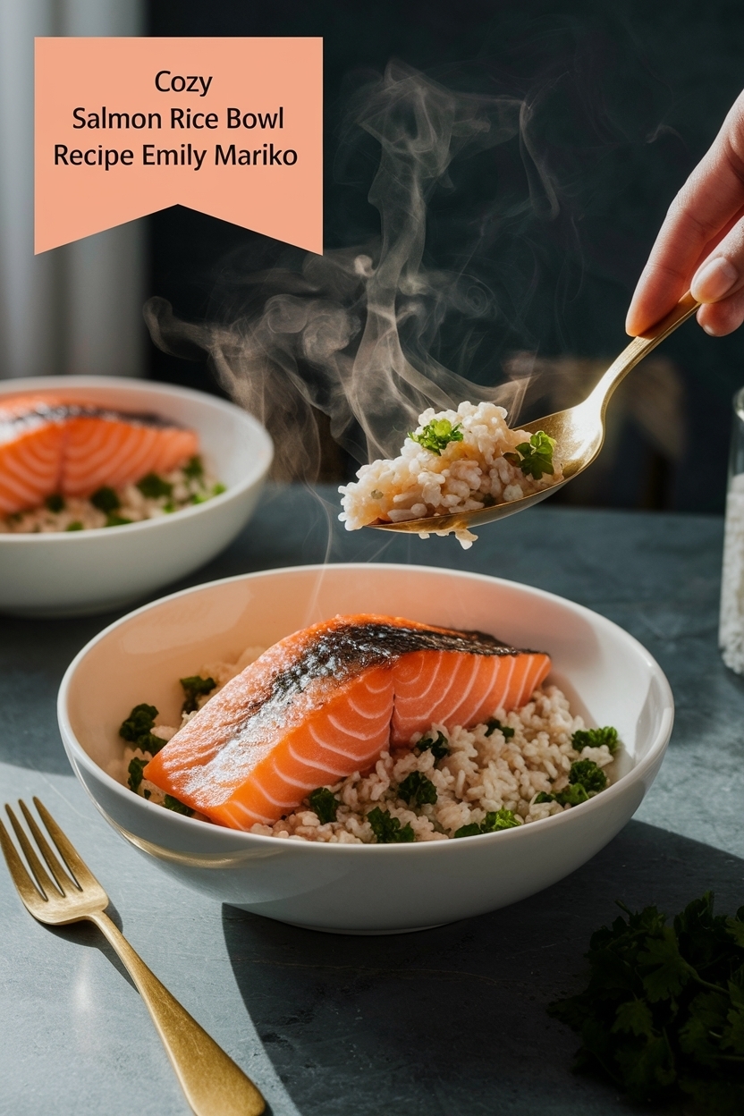 salmon rice bowl recipe emily mariko