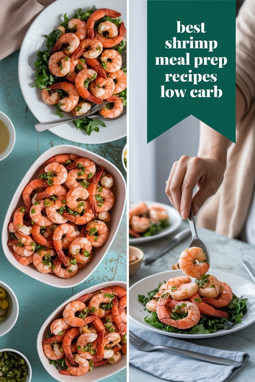 shrimp meal prep recipes low carb