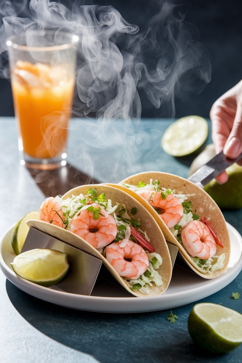 shrimp tacos recipe easy with slaw