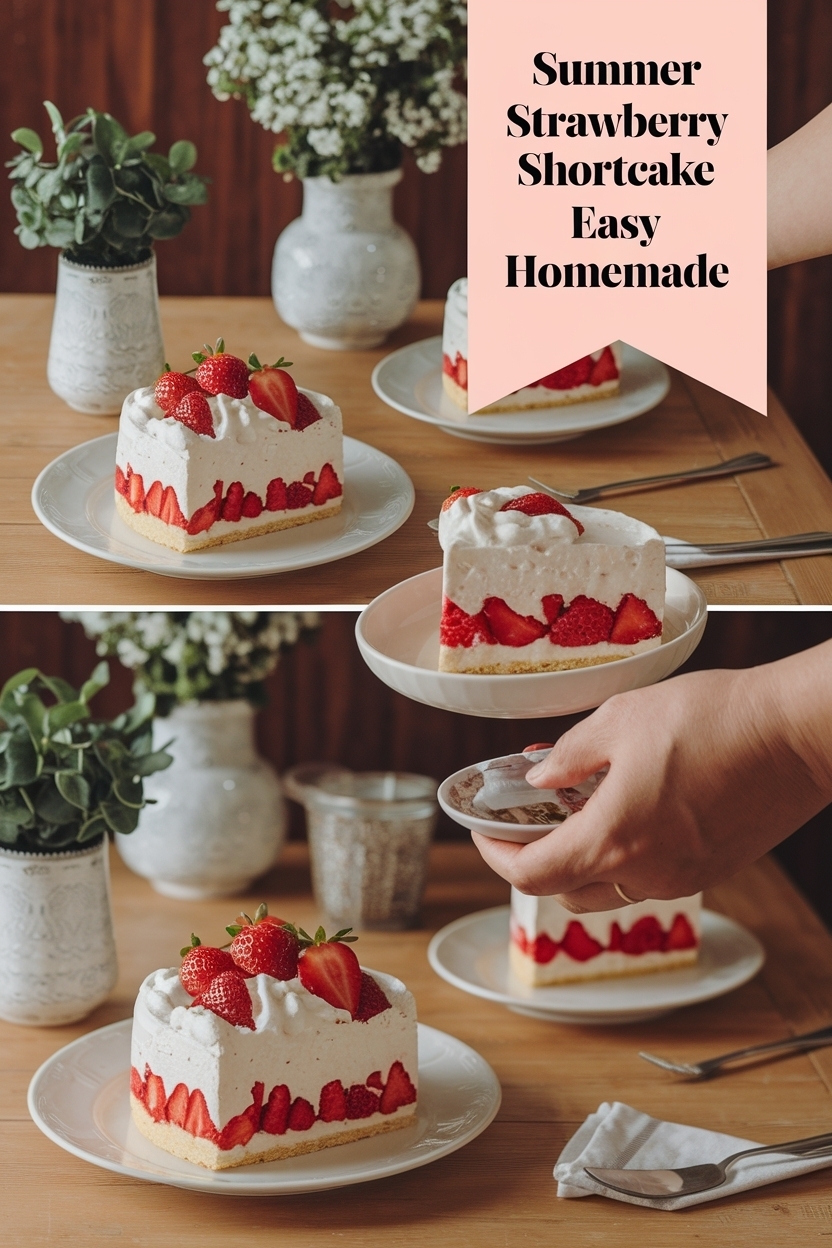 strawberry shortcake recipe easy homemade