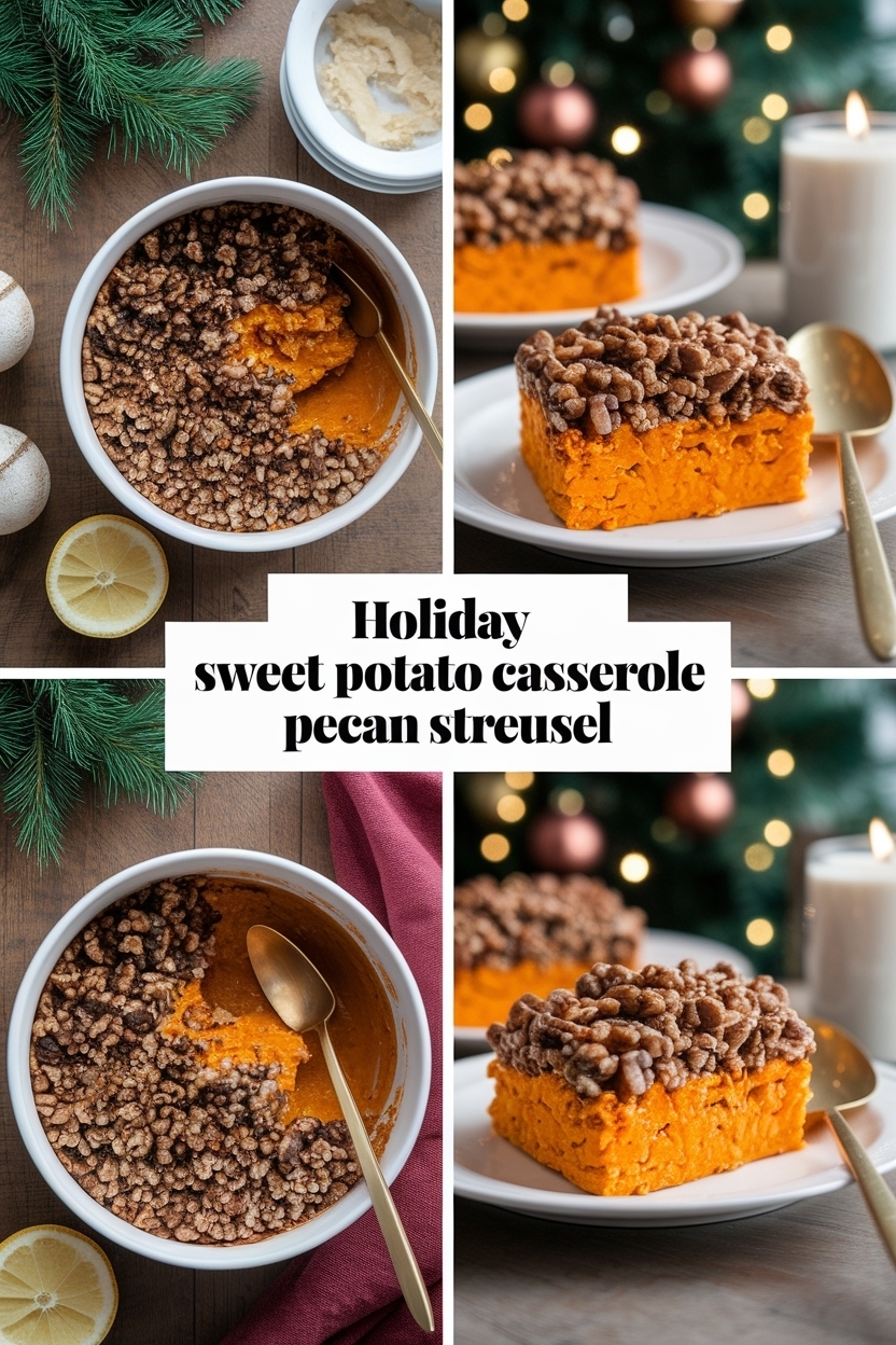 sweet potato casserole pecan streusel