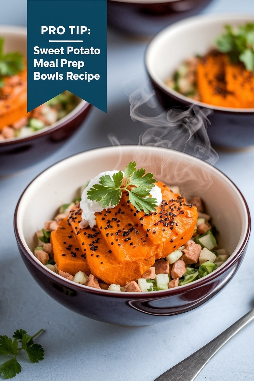 sweet potato meal prep bowls recipe
