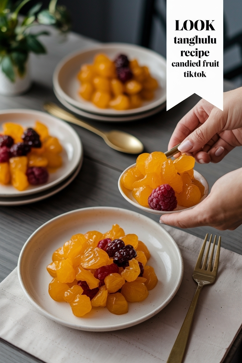 tanghulu recipe candied fruit tiktok