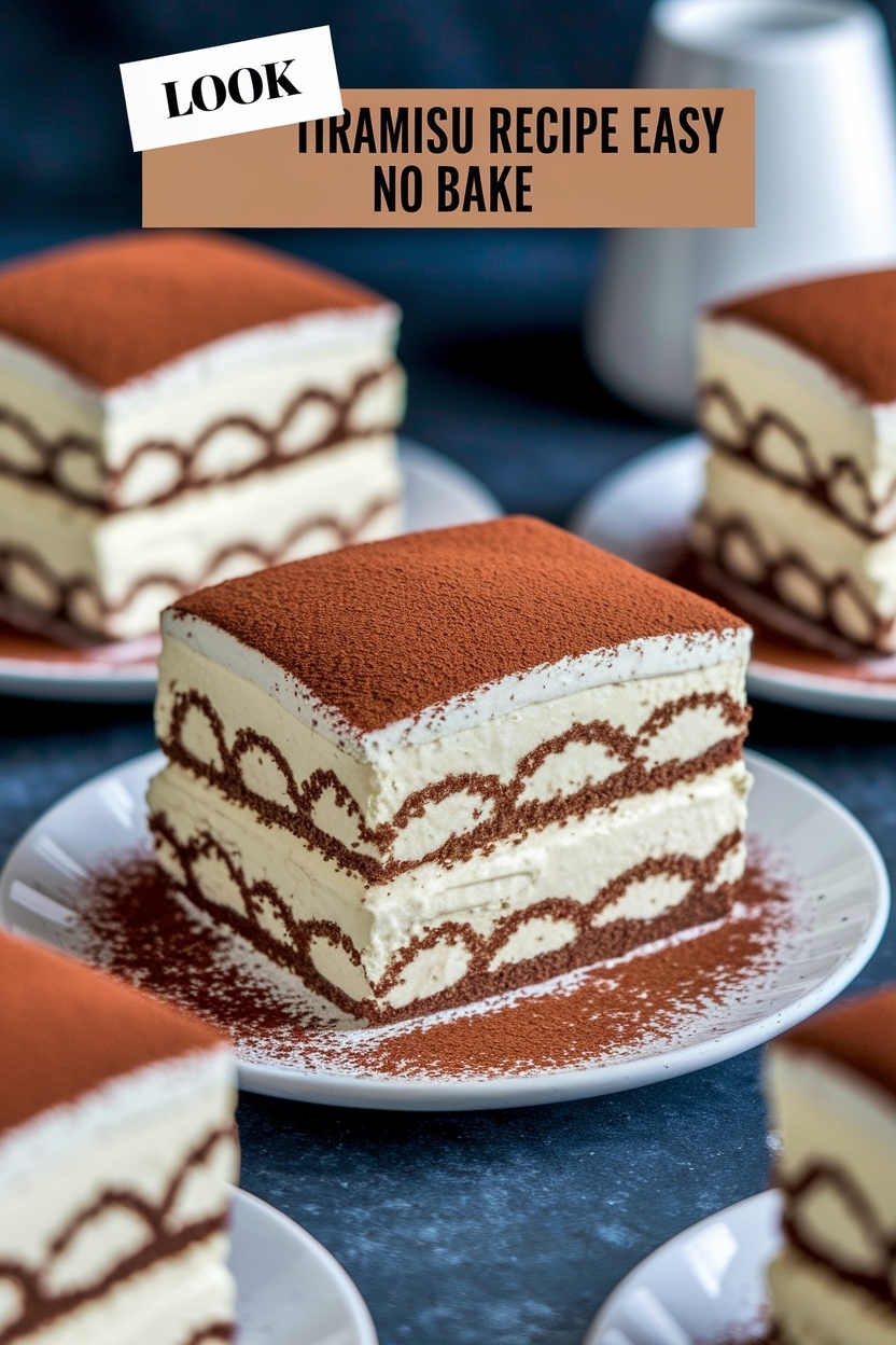 tiramisu recipe easy no bake