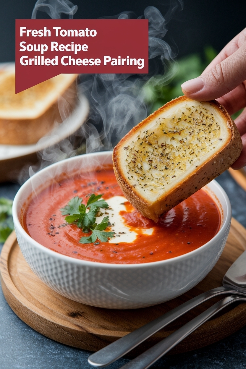 tomato soup recipe grilled cheese pairing