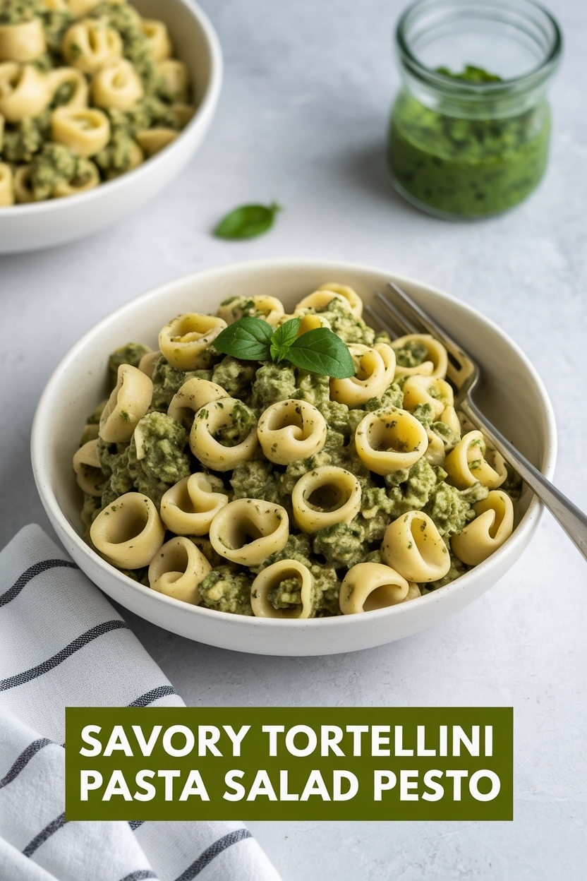 tortellini pasta salad pesto