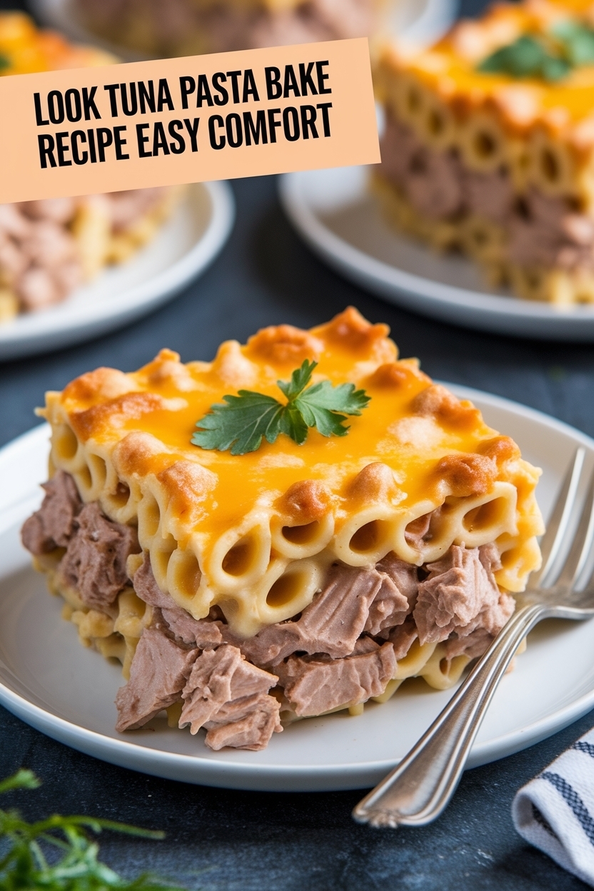 tuna pasta bake recipe easy comfort