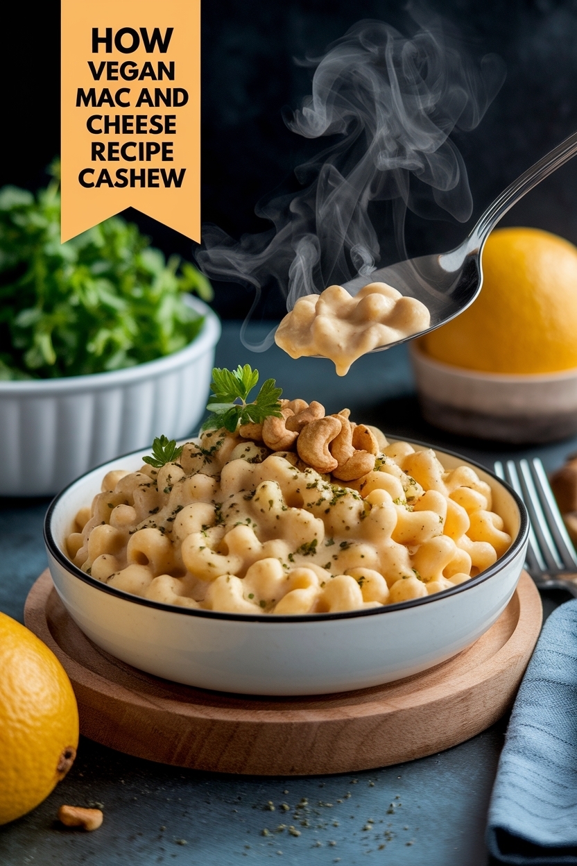 vegan mac and cheese recipe cashew