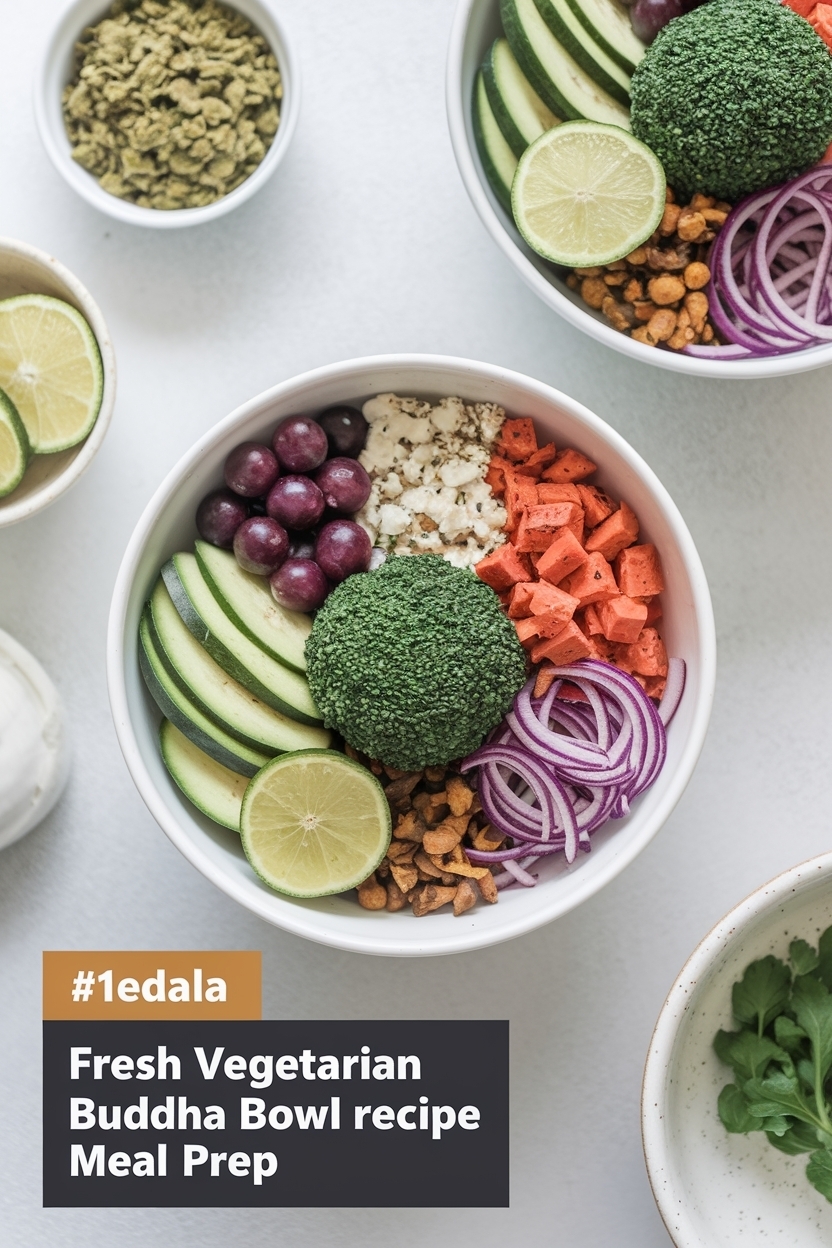 vegetarian buddha bowl recipe meal prep