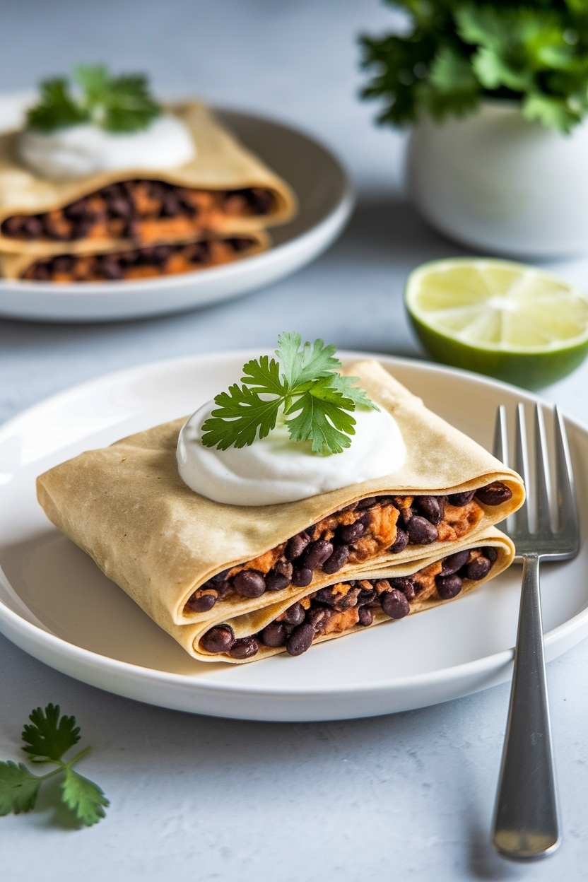 vegetarian enchiladas recipe black bean