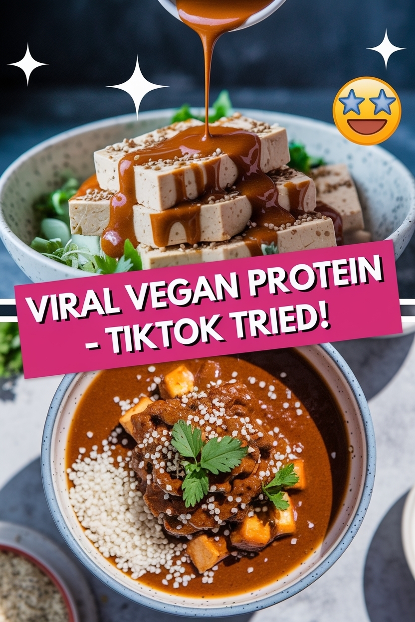 ## Discover Viral Vegan Recipes for TikTok: Two Must-Try Images!