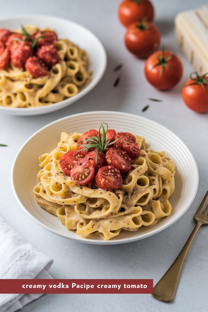 vodka pasta recipe creamy tomato