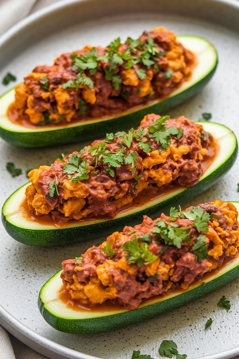 zucchini boats recipe keto stuffed